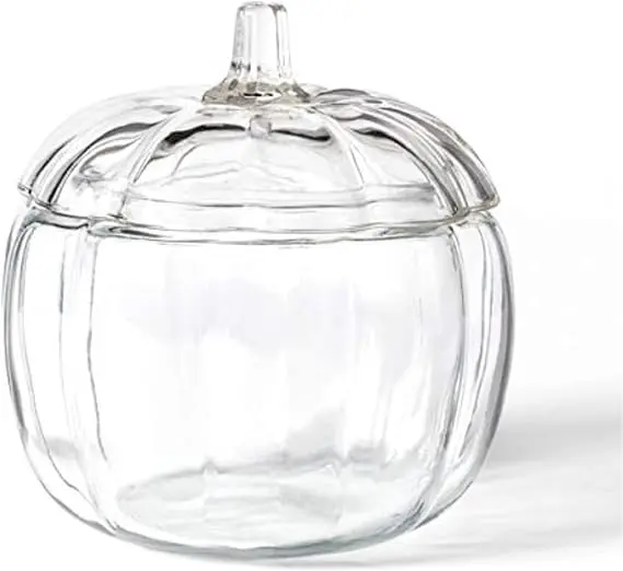 Anchor Glass Pumpkin Candy Jar 