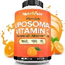 Nutrivein Liposomal Vitamin C 1650mg - 180 Capsules - High Absorption Ascorbic Acid - Supports Immune System & Collagen Booster - Powerful Antioxidant 