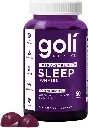 Goli Nutritional Supplement, Extra Strength Sleep Gummy 10mg Melatonin - 1 Pack 50 Count - Gluten-Free, Vegan, Non-GMO, and Gelatin-Free 