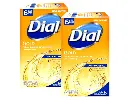 Dial Antibacterial Soap Bar, Gold, 6 Count (Pack of 2) 