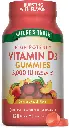 Nature's Truth Vitamin D3 Gummies | 5000 IU | 120 Count | Peach Flavor | Vegetarian, Non-GMO & Gluten Free Supplement 