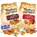 Werther's Original Limited Edition Harvest Soft Filled Caramels, Maple and Cinnamon Crème, Bulk Individually Wrapped Fall Candies, Pack of 2, 7.4 Ounces 