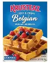 Krusteaz Light & Crispy Belgian Waffle Mix No Artificial Flavors, Colors, or Preservatives 28 Ounce (Pack of 2) 