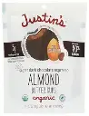 JUSTINS Organic Super Dark Chocolate Espresso Almond Butter Cups, 4.2 OZ 