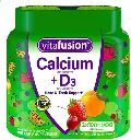 Vitafusion Calcium + D3 Gummies (200 Count) 