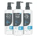 DOVE MEN + CARE Advanced Care Face + Body Cleanser Dry Repair 3 Count for Dry Skin Cleanser with Smooth Shea Butter 16.9 oz