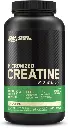 Optimum Nutrition Micronized Creatine Monohydrate Powder, Unflavored, Keto Friendly, 60 Servings (Packaging May Vary) 