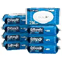Cottonelle Fresh Feel Flushable Wet Wipes, Adult Wet Wipes, 8 Flip-Top Packs, 42 Wipes Per Pack (336 Total Wipes), Packaging May Vary 
