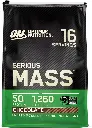 Optimum Nutrition Serious Mass, Weight Gainer Protein Powder, Mass Gainer, Vitamin C and Zinc for Immune Support, Creatine, Chocolate, 12 Pound (Packaging May Vary) 