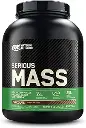Optimum Nutrition Serious Mass, Weight Gainer Protein Powder, Mass Gainer, Vitamin C and Zinc for Immune Support, Creatine, Chocolate, 6 Pound (Packaging May Vary) 