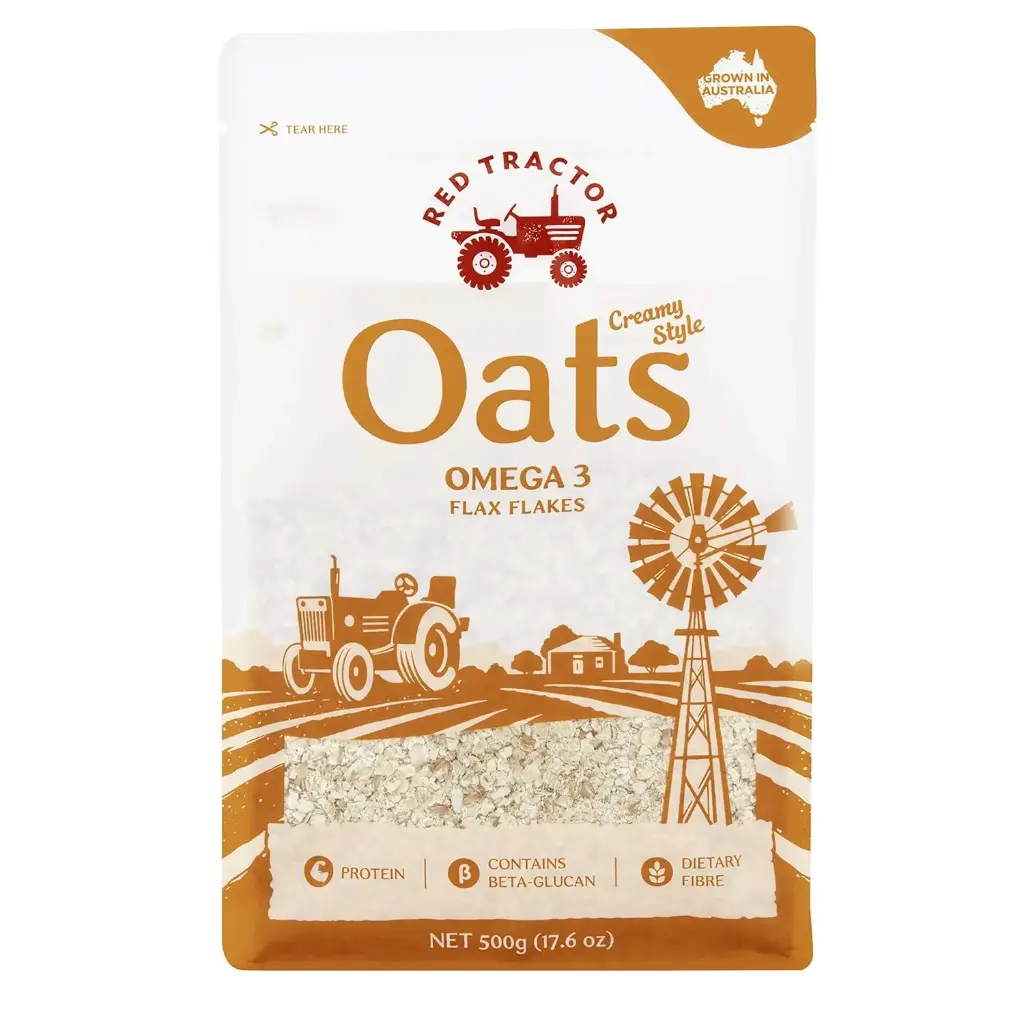 Red Tractor Foods, Omega 3 Instant Oats, 500g 