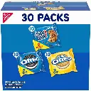 Nabisco Sweet Treats Cookie Variety Pack OREO, OREO Golden & CHIPS AHOY!, 30 Snack Packs (2 Cookies Per Pack) 
