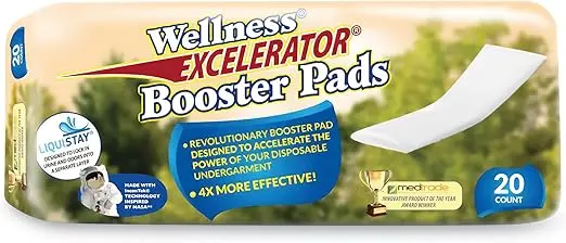 Unique Wellness® Excelerator® Booster Pads, 20 Count 