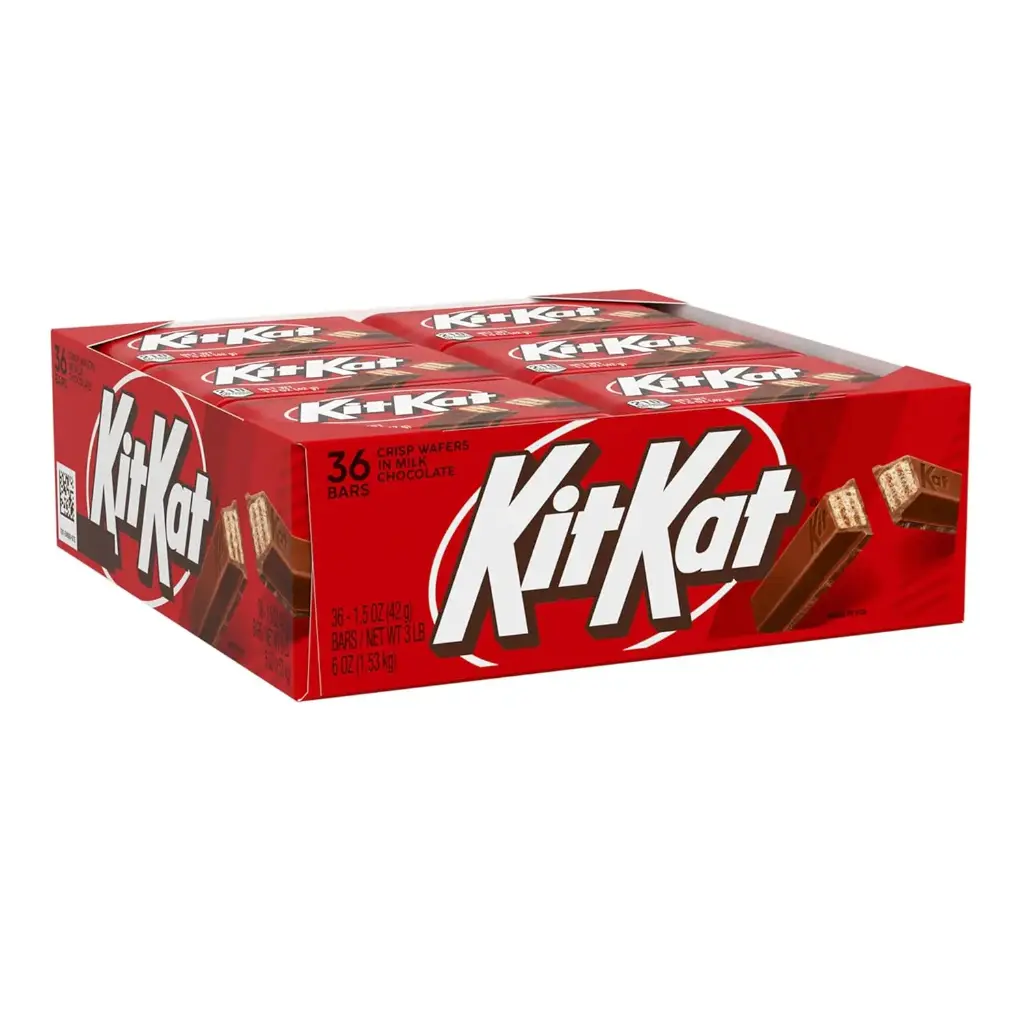 KIT KAT Milk Chocolate Wafer Candy Bars, 1.5 oz (36 Count) 