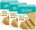 Glutino, Gluten Free Table Crackers 7 Oz (pack of 3) 