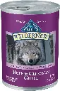 Blue Buffalo Wilderness Adult Wet Dog Food, High-Protein & Grain-Free, Made with Natural Ingredients, Beef & Chicken Grill, 12.5-oz. Cans, 12 Count 