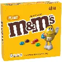 M&M'S Full Size Peanut Milk Chocolate Candy Bulk Pack, 1.74 oz, 48 ct Box 