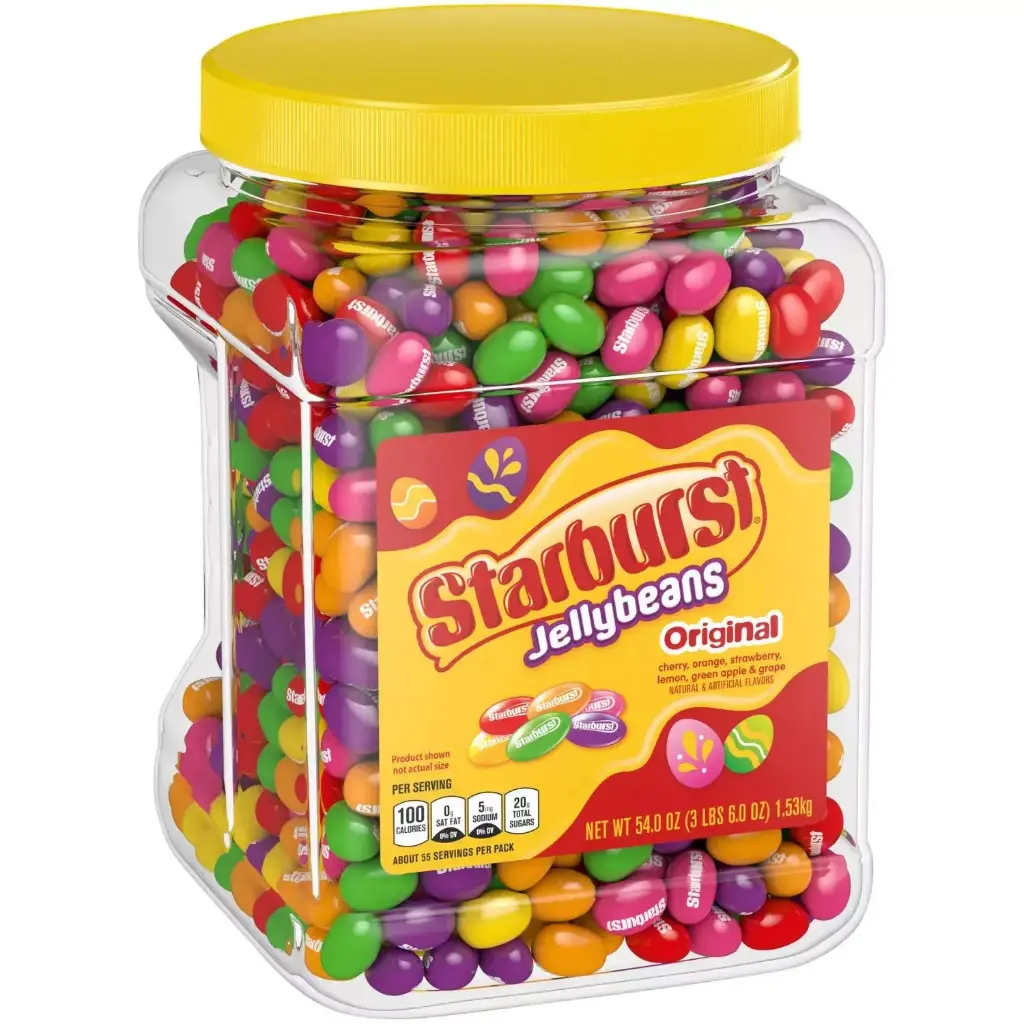 Starburst Jelly Beans Original Fruit Flavors Pantry-Size, 54 Ounce 