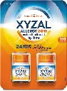 Xyzal Allergy Pills, 24-Hour Allergy Relief, Original Prescription Strength,55 Count (Pack of 2) 