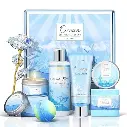 Gifts for Women, Ocean Scented Spa Gifts for Women Birthday 7 Luxury Self Care Gifts for Women, Gift Basket Care Package for Women Her Wife Mom Friends Female Bff
