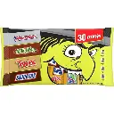SNICKERS, TWIX, MILKY WAY & 3 MUSKETEERS Minis Individually Wrapped Trick or Treat Halloween Candy Bars, 30 Ct, 8.57 Oz Bulk Bag 