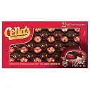 Cellas Dark Chocolate Covered Cherries 22 Count, 11 Ounce 