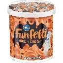 Pillsbury Funfetti Halloween Vanilla Frosting 2 pack (net wt 15.6 OZ) 