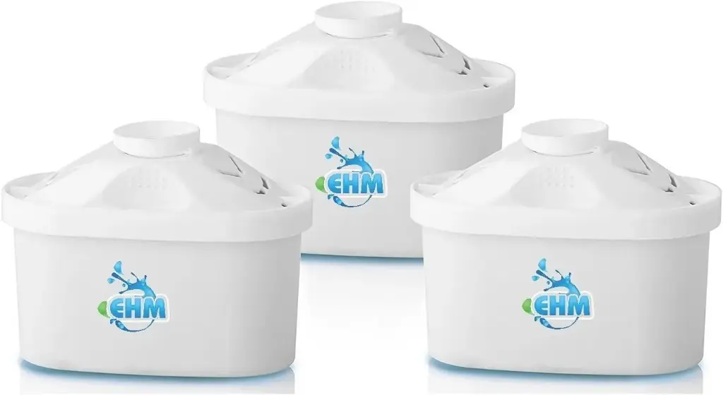 EHM SureFlow Alkaline Water Pitcher Replacement Cartridge – Healthy Drinking Water, PH 8.5-9.5, 6-Stage Filtration & Hydration System 