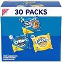 Nabisco Sweet Treats Cookie Variety Pack OREO, OREO Golden & CHIPS AHOY!, 30 Snack Packs (2 Cookies Per Pack) 