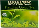 Bigelow Premium 100-Percent Organic Green Tea 150-Count Box, Individually Wrapped 