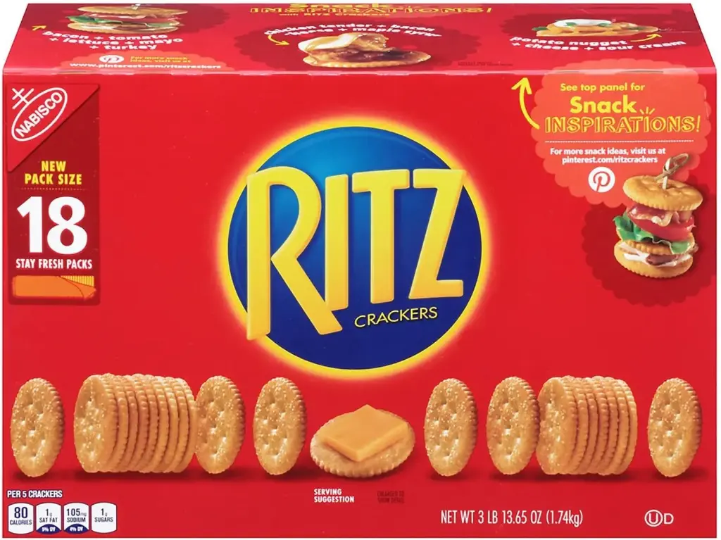Product of ritz Crackers, 61.6 oz. (18 pk.) - Crackers [Bulk Savings] 