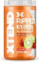 XTEND Ripped BCAA Powder Strawberry Kiwi | Cutting Formula + Sugar Free Post Workout Muscle Recovery Drink with Amino Acids | 7g BCAAs for Men & Women | 30 Servings 