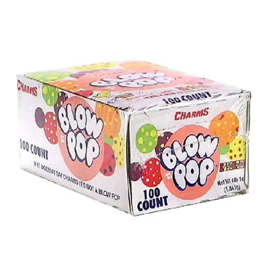Blow Pops Assorted Popss (Pack of 100) 