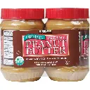 Kirkland Organic Creamy Peanut Butter U.S. Valencia Peanuts 28 Ounce Each Jar 2 Pack 