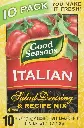 Good Seasons Italian Salad Dressing & Recipe Mix 0.7oz, 10 Pouches, Total Net 7oz 