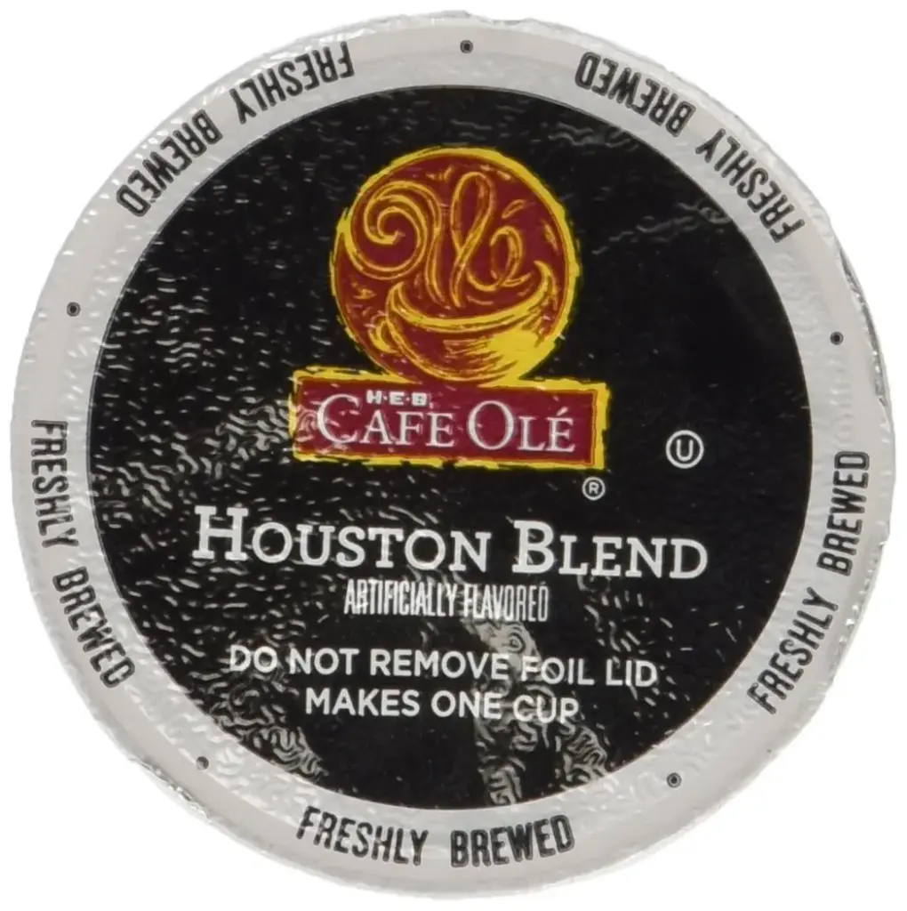 H-E-B Cafe Ole Taste of Texas Houston Blend Coffee 54 count single serve cups 