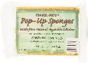 Trader Joe's Pop up Sponges Made From Natural Vegetable Cellulose 12 Sponges, 1 Pack 