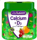 Vitafusion Calcium + D3 Gummies (200 Count) 