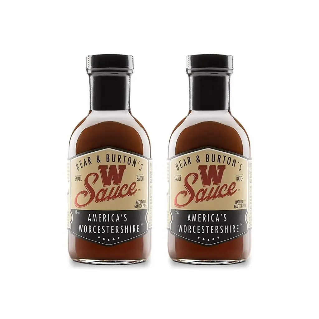 Bear and Burtons W Sauce | Distinctive Worcestershire Sauce Blend | Perfect for Steaks, Dressings & Marinades | 12 Oz - Pack of 2 
