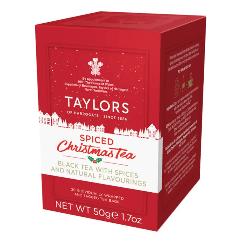 Taylors of Harrogate Spiced Christmas Tea, 20 Teabags 
