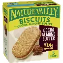 Nature Valley Biscuits With Cocoa Almond Butter 5 Count Box (PACK OF 3) 