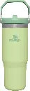Stanley IceFlow Stainless Steel Tumbler - Vacuum Insulated Water Bottle for Home, Office or Car Reusable Cup with Straw Leak Resistant Flip Cold for 12 Hours or Iced for 2 Days, Citron, 30oz 