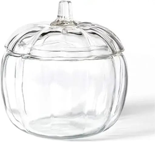 [54687845] Anchor Glass Pumpkin Candy Jar 