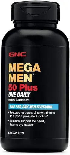 [6554867] GNC Mega Men 50 Plus One Daily, 60 caps 