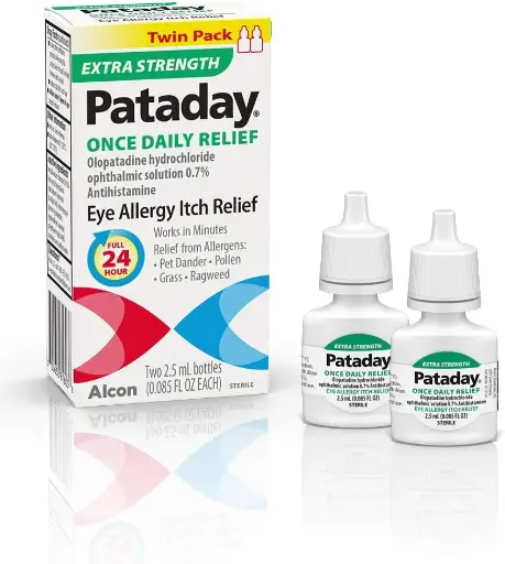 [252532] Pataday Once Daily Relief Extra Strength Relief 2.5ml, 2 Count(Pack of 1) 