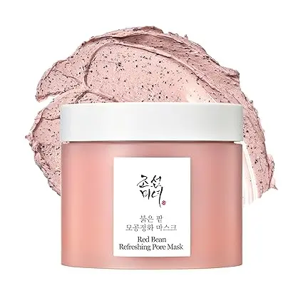 [68755] Beauty of Joseon Red Bean Pore Refreshing Mask Mud Cream Hydrating Wash Off Pack, Pore Cleansing Exfoliator, Korean Skin Care for Men and Women 140ml, 4.73 fl.oz 