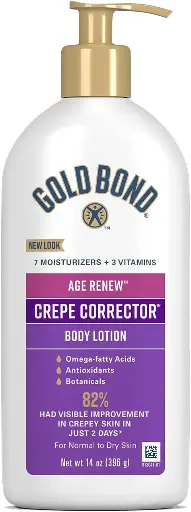 [252543] Gold Bond Age Renew Crepe Corrector Body Lotion, Replenishing & Smoothing Formula, 14 oz. 