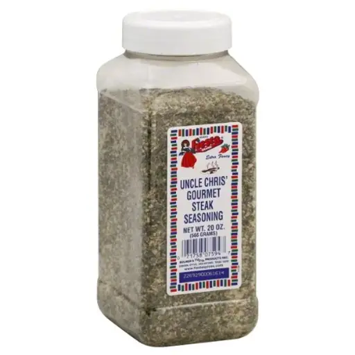 [252549] Bolner's Fiesta Uncle Chris Gourmet Steak Seasoning, 20-Ounce 