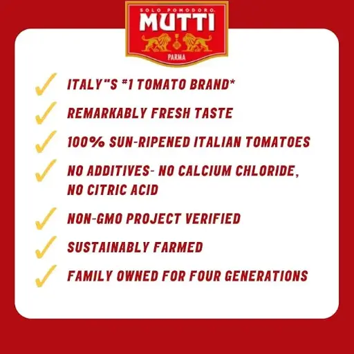[567687844] Mutti Double Concentrated Tomato Paste (Doppio Concentrato), 4.5 oz. Tube | 12 Pack | Italy’s #1 Brand of Tomatoes | Tube Tomato Paste | Vegan Friendly & Gluten Free | No Additives or Preservatives 