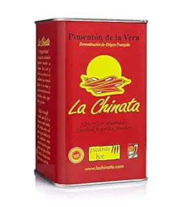 [78789866] La Chinata Pimenton de la Vera Picante DOP (Hot Smoked Spanish Paprika Powder) Food Service Size 